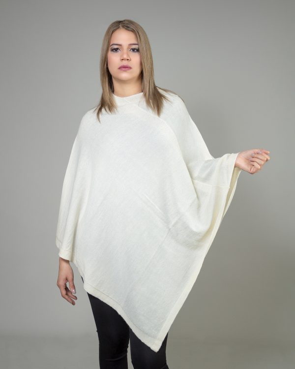 Jersey Poncho Andes Knitwear Peruvian alpaca clothing